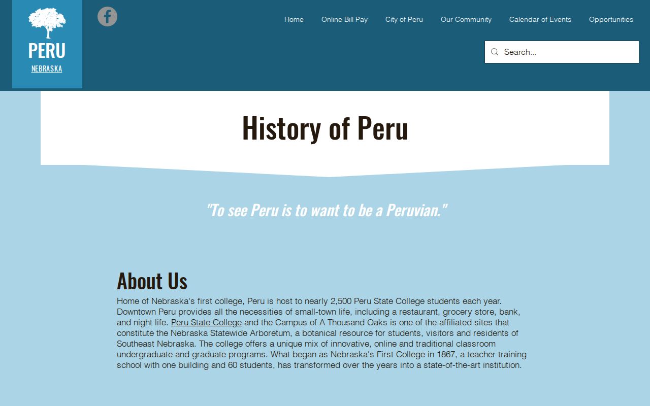 Peru court record ordinances and history information